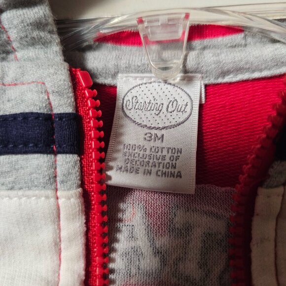 Starting Out Varsity 3-Piece Hoodie Set – 3M (Hoodie + Tee + Pants) - Picture 2 of 2